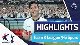 Son scores two in Korea as Spurs win CRAZY preseason opener  HIGHLIGHTS  Team K League 36 Spurs [upl. by Sateia550]