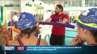 Natation dès la maternelle que prévoit le plan quotAisance aquatiquequot [upl. by Lazor]