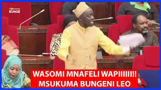 MSUKUMA BUNGENI LEO AWAJIA JUU TANESCO NITAUNDA TUME YA MSUKUMA ILETE MAJIBU [upl. by Hillier802]