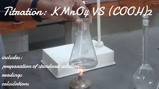 Oxalic Acid Vs NaOH TITRATION Class 11 chemistry Practicals by Seema Makhijani [upl. by Idurt]