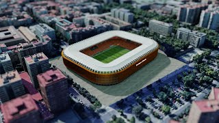 NUEVO MESTALLA  PROPUESTA DE REMODELACIÓN DEL ANTIGUO MESTALLA [upl. by Atat]