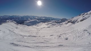 Piste Vorab Sattel  Lavadinas 35 Alp Ruschein  Flims LAAX Falera [upl. by Lyndes]