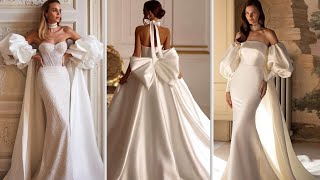 100 Stunning Wedding Gowns for 2024  Bridal Emotions During Dress Fittings [upl. by Hareehahs85]