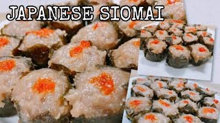 JAPANESE SIOMAI  Paano Gumawa Ng Japanese Siomai [upl. by Ytomit]