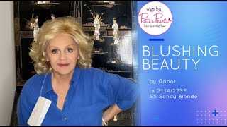 Wig Review BLUSHING BEAUTY by GABOR in SS Sandy Blonde  WigsByPattisPearlscom [upl. by Alansen]