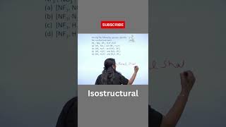 Isostructural Species tricks chemistry [upl. by Audwin]