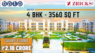 ₹210 Cr 🛏️ 4 BHK Luxury FLOOR 3560 sq ft  495 sq yd ► BPTP Amstoria Dwarka Expressway Gurgaon [upl. by Aryamoy]