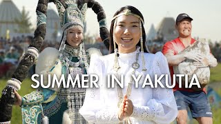 Summer in Yakutia A Grand Celebration of the Yhyakh Festival [upl. by Duky]