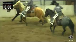 Rodeo Bareback Riding Accident 2024 [upl. by Navert225]