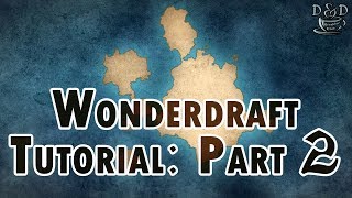 Wonderdraft Tutorial Part 2 of 4 Trees Mountains and Rivers  DampD Breakfast Club [upl. by Hgielrahc]