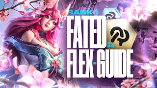 Rank 1 Guide to Climbing with Fated Flex  TFT Set 11 Guide [upl. by Shafer709]