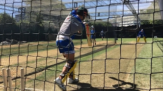 Australian Cricket Team Net Training 2017 [upl. by Enaej237]