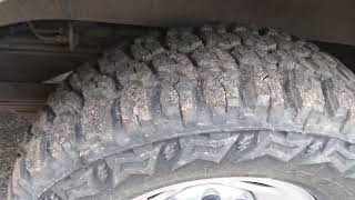 Americus Rugged MT tires on the chevy express 3500 [upl. by Phyllida218]