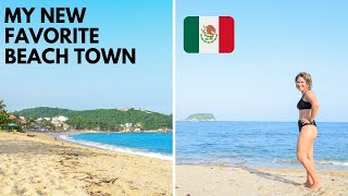 IS THIS MEXICOS QUIETEST BEACH TOWN  Bahias de Huatulco Mexico [upl. by Leesa]