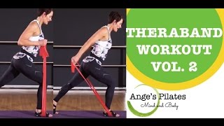 Pilates Theraband Workout Vol 2 [upl. by Eimaral61]