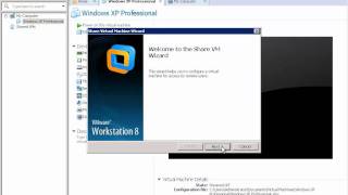 Video VMware Workstation 8 Connect to Server [upl. by Cyna]