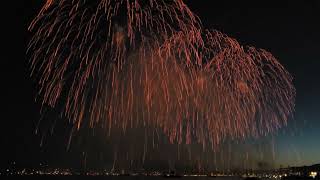 festival pyrotechnique de Cannes 2024 Espagne [upl. by Alleen976]