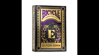 Elton John Playing Cards  Bicycle [upl. by Kcirddet]