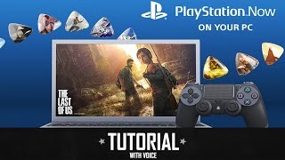 Tutorial How to get PS NOW on your PC  Play PS3PS4 GamesExclusives [upl. by Edahs]