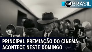 Oscar 2024 Principal premiação do cinema acontece neste domingo  SBT Brasil 090324 [upl. by Enait]