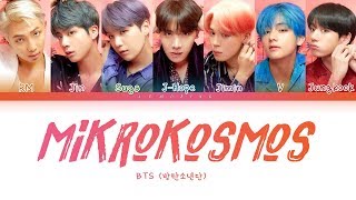 BTS  Mikrokosmos 방탄소년단  소우주 Color Coded LyricsHanRomEng가사 [upl. by Sarena880]