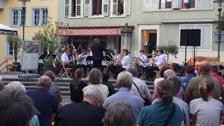 Jugendfest Brugg 2018  Konzert der Jugendmusik beim Erbeeribrunnen [upl. by Rona]