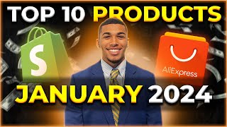 ⭐️ TOP 10 PRODUCTS TO SELL IN JANUARY 2024  DROPSHIPPING SHOPIFY [upl. by Ahsinel]