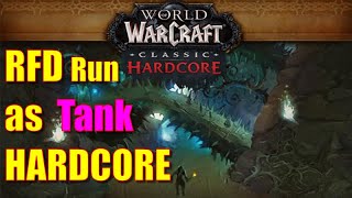 Razorfen Downs Dungeon HARDCORE run as Paladin Tank in WoW Classic HC How to do RFD Run in HC [upl. by Ssac]