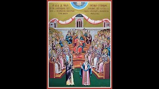 Matins and Divine Liturgy Sunday of the Fathers of Six Ecumenical Councils July 14 2024 [upl. by Alorac]