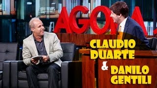 PR CLAUDIO DUARTE NO AGORA E TARDE COM DANILO GENTILI [upl. by Iralav320]