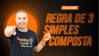 REGRA DE 3 SIMPLES e COMPOSTA  MÉTODO CURIÓ [upl. by Akemihs]