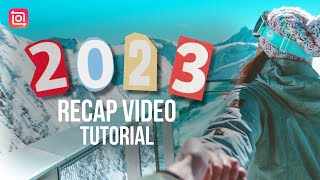 Trending 2023 Recap Video Editing Tutorial  🔥Instagram Reels TikTok Trend [upl. by Hakon]