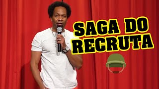 SAGA DO RECRUTA  KEDNY SILVA  STAND UP COMEDY [upl. by Tocs]