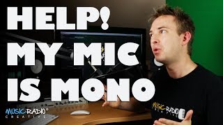 Help My Microphone Is Only Recording Left Or Right Not Both [upl. by Kayley901]