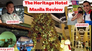 Heritage Hotel Manila Review Staycation Amenities And Services In 2023  Mhy Yumi [upl. by Olrac]