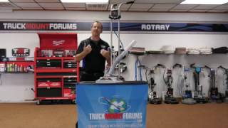 New Rotovac Bonzer for Professional Carpet Cleaners by Rob Allen [upl. by Yelahc]