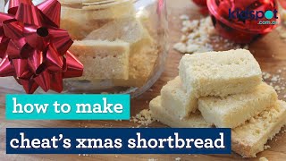 Easy recipe How to make cheats Christmas shortbread [upl. by Jaine]