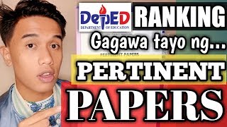 Deped Ranking Pertinent Papers and FQAs [upl. by Lallage859]