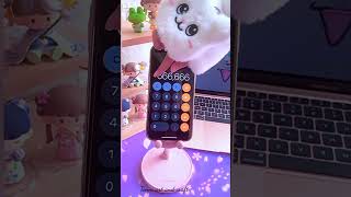 iPhone calculator magic  iPhone trick ✨ shorts tonniartandcraft youtubeshorts satisfying [upl. by Annahs]