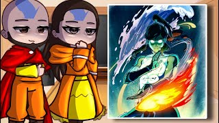 Past Avatars React To Korra  Gacha Club [upl. by Jacquelyn]