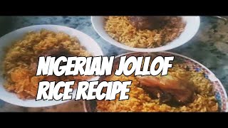 THE ULTIMATE NIGERIAN JOLLOF RICE RECIPE [upl. by Bertolde]