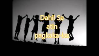 Isa Para sa Lahat Lahat Para sa Isaw lyrics [upl. by Halac352]