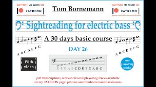 30 Days Basic Sightreading Course  Day 26 [upl. by Ellerahc921]