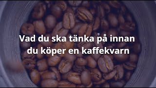 Kaffekvarn bäst i test 2024 Tips och råd [upl. by Tung]