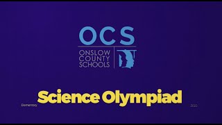 Elementary Science Olympiad Select Events 2022 [upl. by Aserehc]