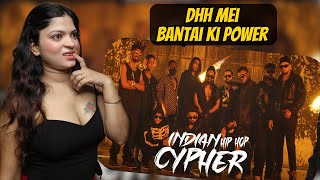 EMIWAY BANTAI X BANTAI RECORDS  THE INDIAN HIP HOP CYPHER  Reaction  CareFree Angell [upl. by Analart]