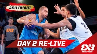 Day 2  Dunk Contest w Lipek amp Kilganon  ReLive  Abu Dhabi  2015 FIBA 3x3 World Tour Final [upl. by Fry]