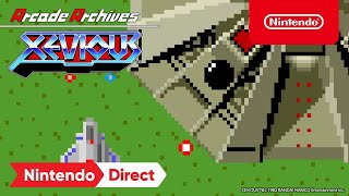 Arcade Archives XEVIOUS – Launch Trailer – Nintendo Switch [upl. by Ayekat]