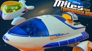 MILES FROM TOMORROWLAND TTA STELLOSPHERE AND STARJETTER TOY SPACE SHIP DISNEYJUNIOR [upl. by Sirred]