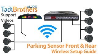 Wireless Backup Parking Sensor installation guide [upl. by Roosevelt45]